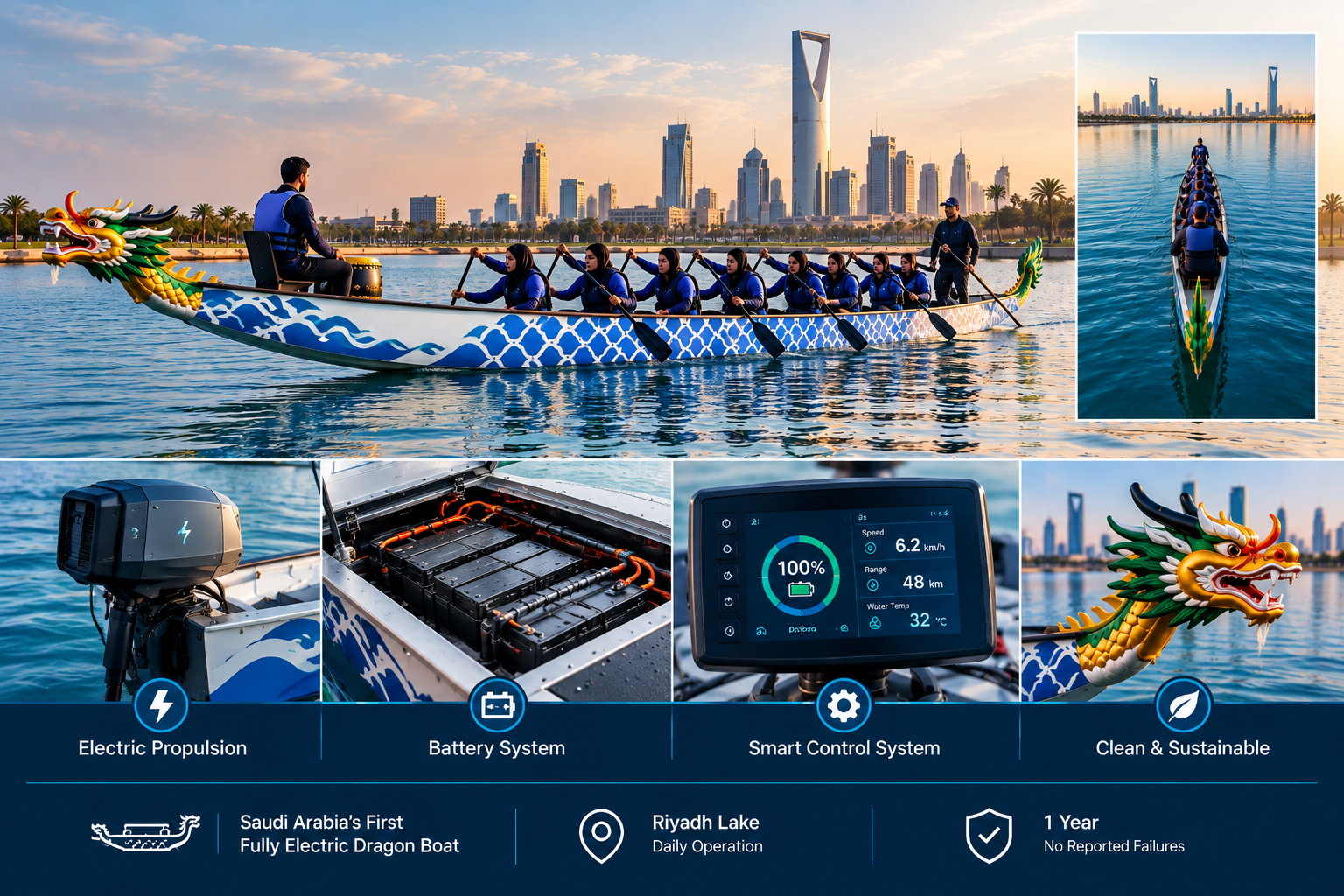 Electric Dragon Boat