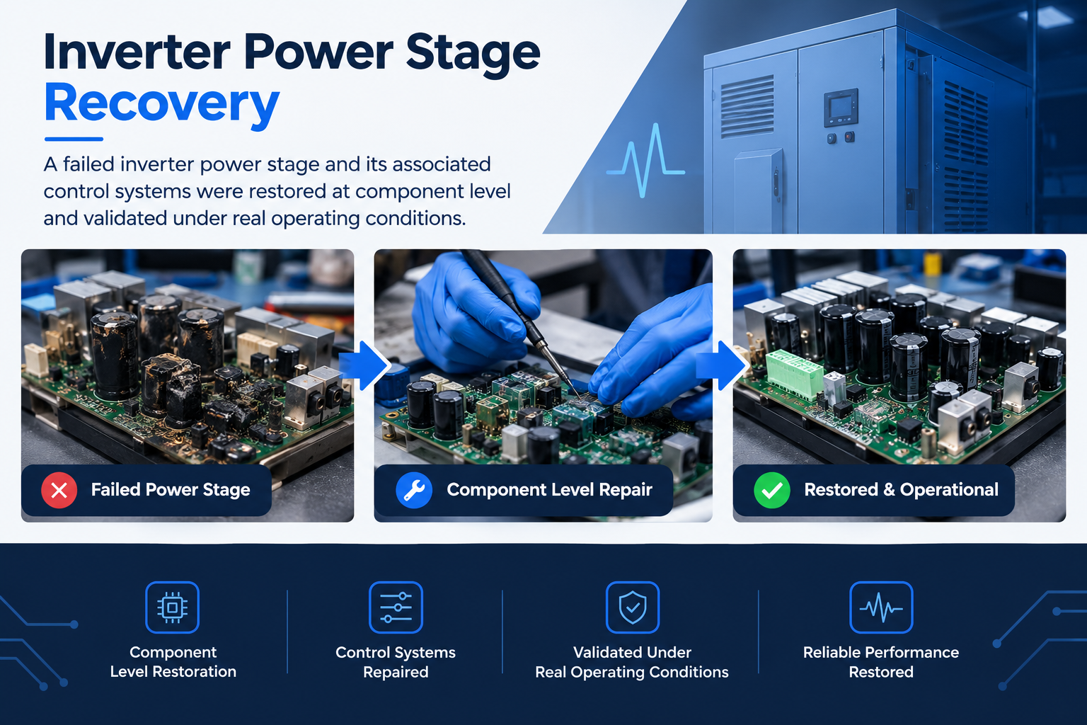 Inverter Power Stage Recovery