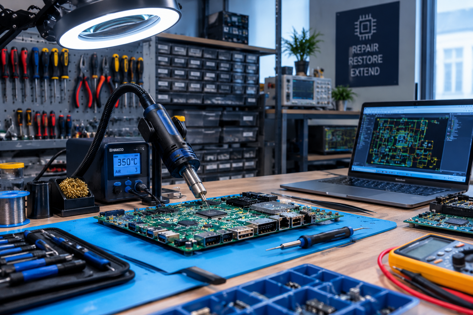 Industrial electronics repair