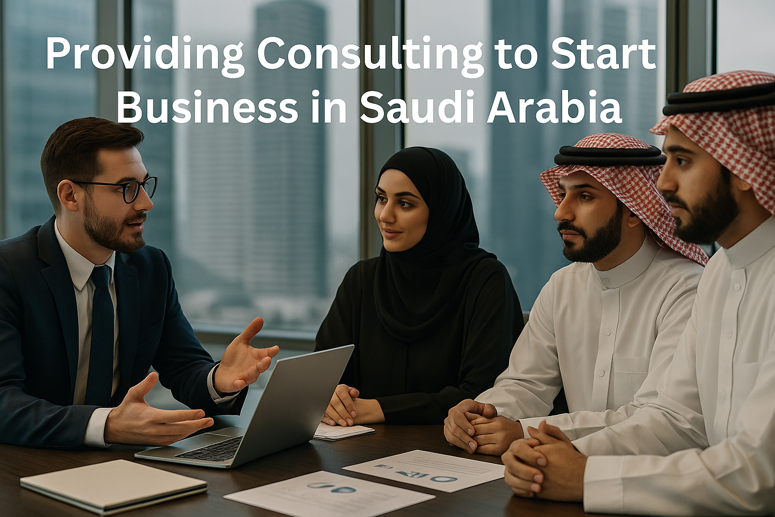 Providing consulting to start a business in Saudi Arabia