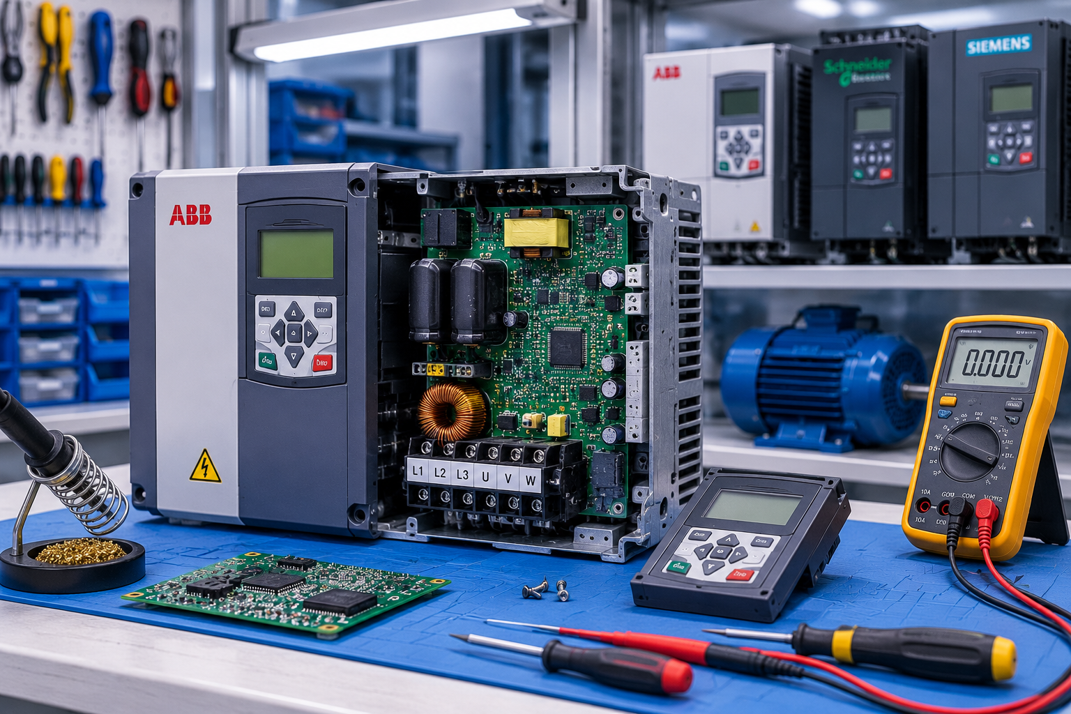 VFD drive repair and testing